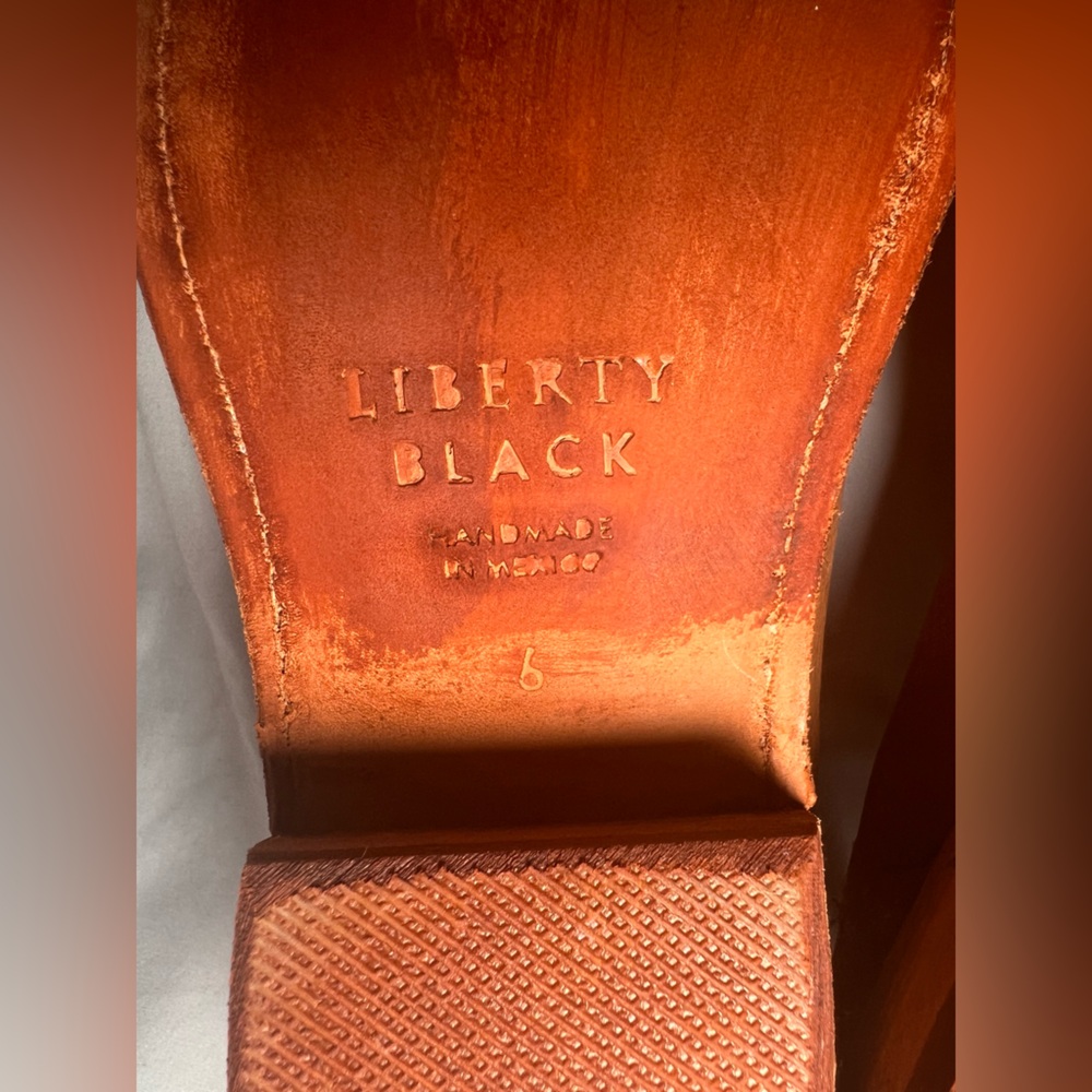 LIBERTY Black Moneta classic tan leather boots | 6 - Picture 4 of 8